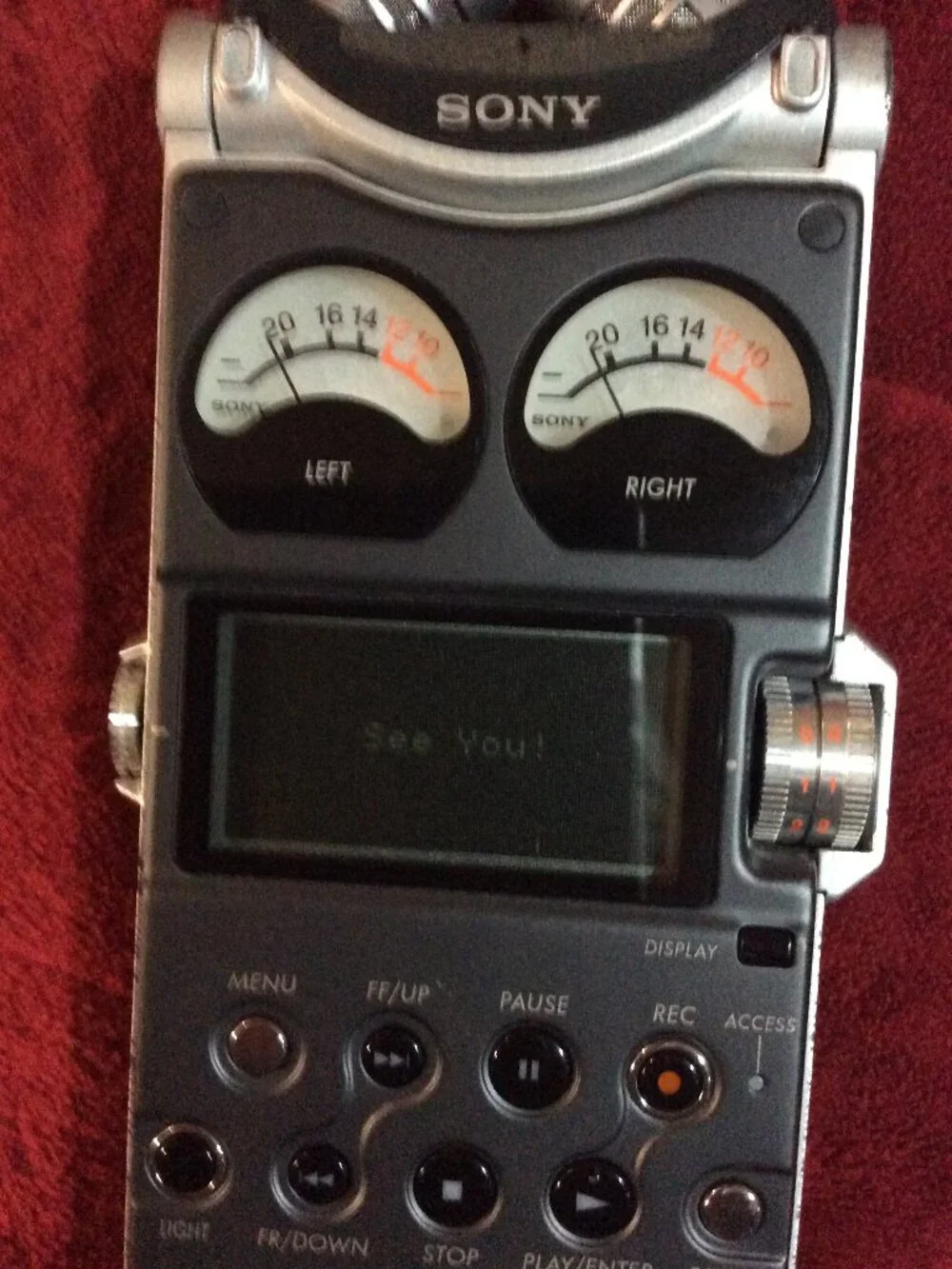 Vintage Sony's PCM-D1 Digital Audio Hand-Held Recorder 2